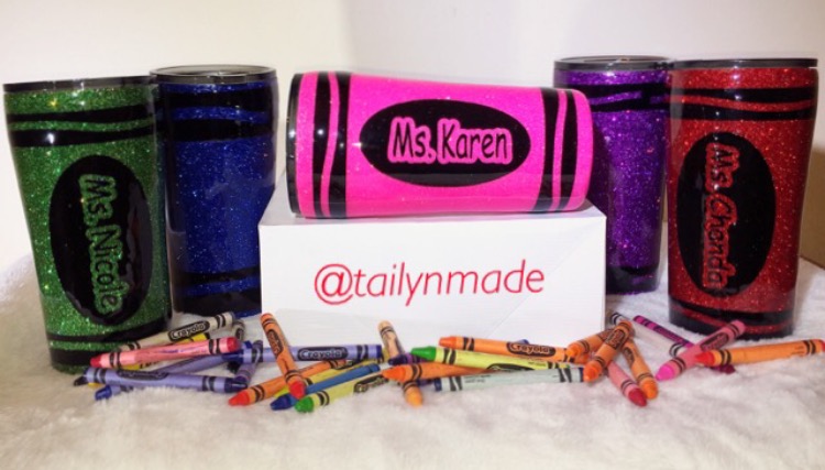 Crayon Inspired Tumbler