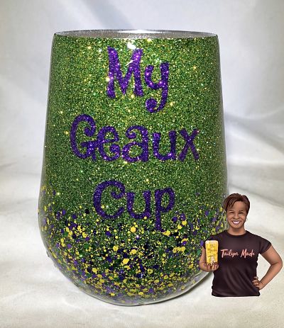 Mardi Gras-My Geaux Cup
