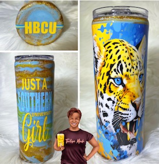 Just A SU Girl Stainless Steel Tumbler