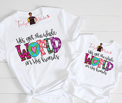 Kids-He's Got the Whole World In His Hands T-Shirt